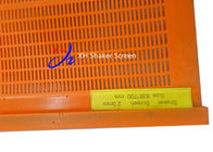 Panneaux rouges linéaires d'écran de polyuréthane de jaune orange non faciles de bloquer des trous