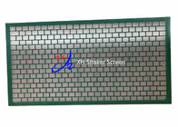 Schiste inoxydable de vortex de plaque d'acier Shaker Screen 1167 * 610*25mm en vert