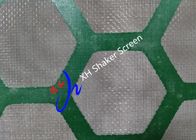 Type de cadre d'acier de couleur verte écrans de dispositif trembleur de MI Swaco Mamut pour le pétrole et le gaz