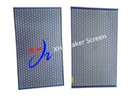 Type plat couleur bleue Swaco DFE de 2 ou 3 couches de l'acier inoxydable 316 d'écran de dispositif trembleur de roche