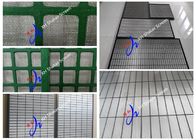 Écran de cadre d'acier inoxydable d'écran de dispositif trembleur de schiste de MI Swaco de mangouste d'api 20 - 325