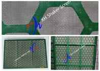 Le dispositif trembleur de MI Swaco de couleur verte d'api solides solubles 316 examine Swaco Mamut dans le domaine de forage de pétrole